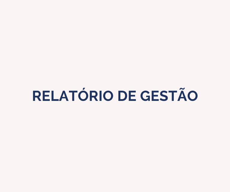 Relatório de Gestão
